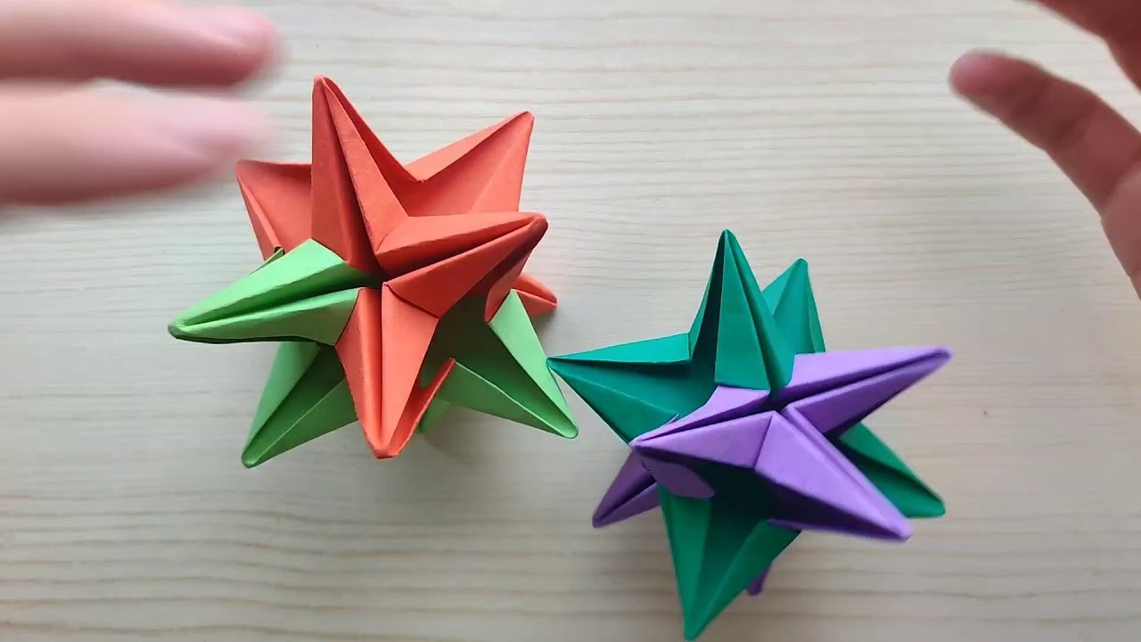 How To Make Origami Ninja Star Ball!