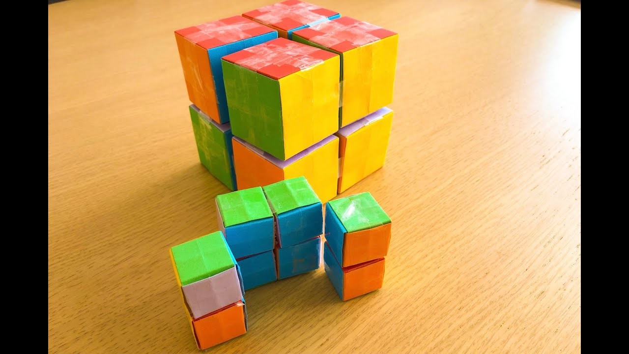 Oneindige kubus (infinity cube) maken! - Knutselen met Jeugd Clubs Voorhout