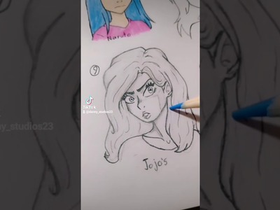 Tiktok estilo de dibujo anime #9 Jojo's Bizarre Adventure