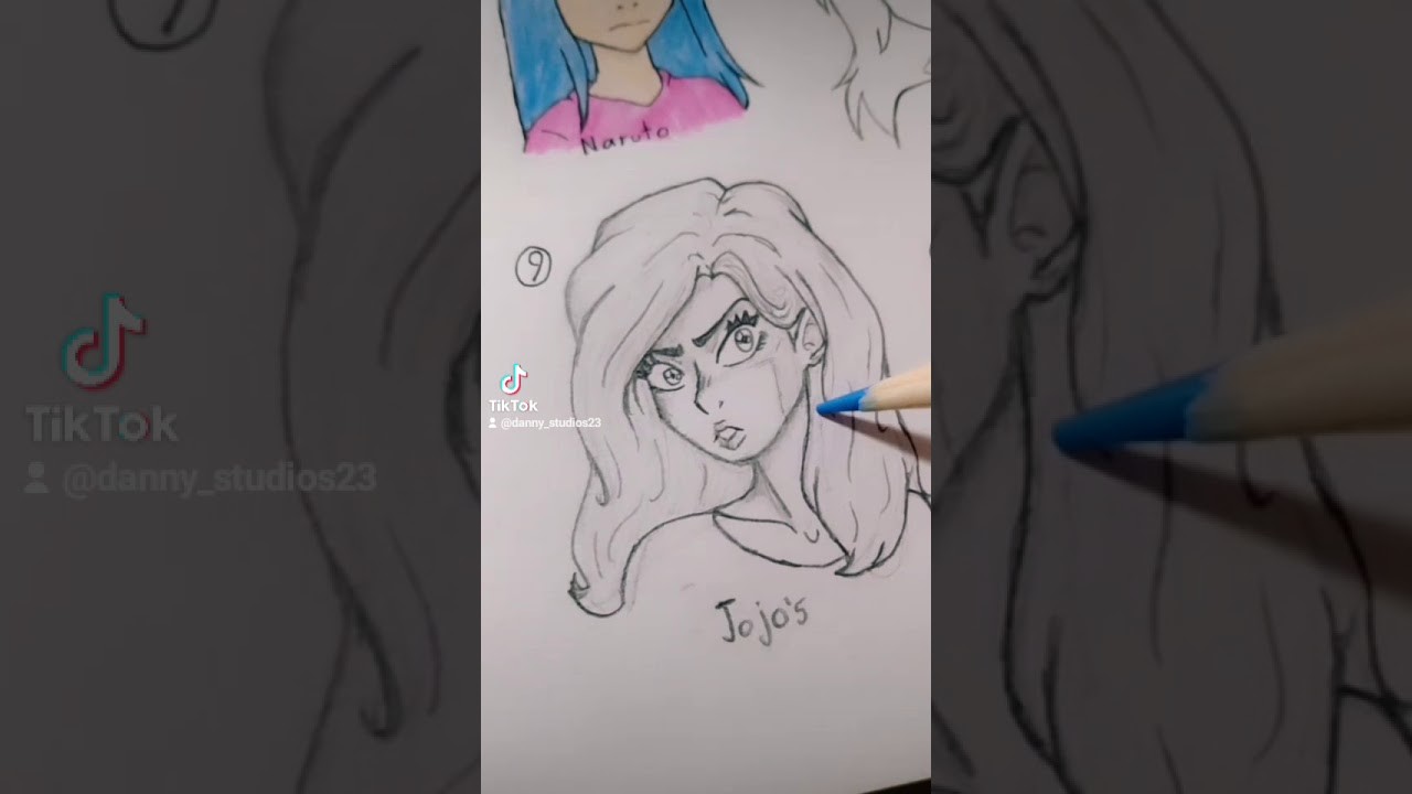 Tiktok estilo de dibujo anime #9 Jojo's Bizarre Adventure