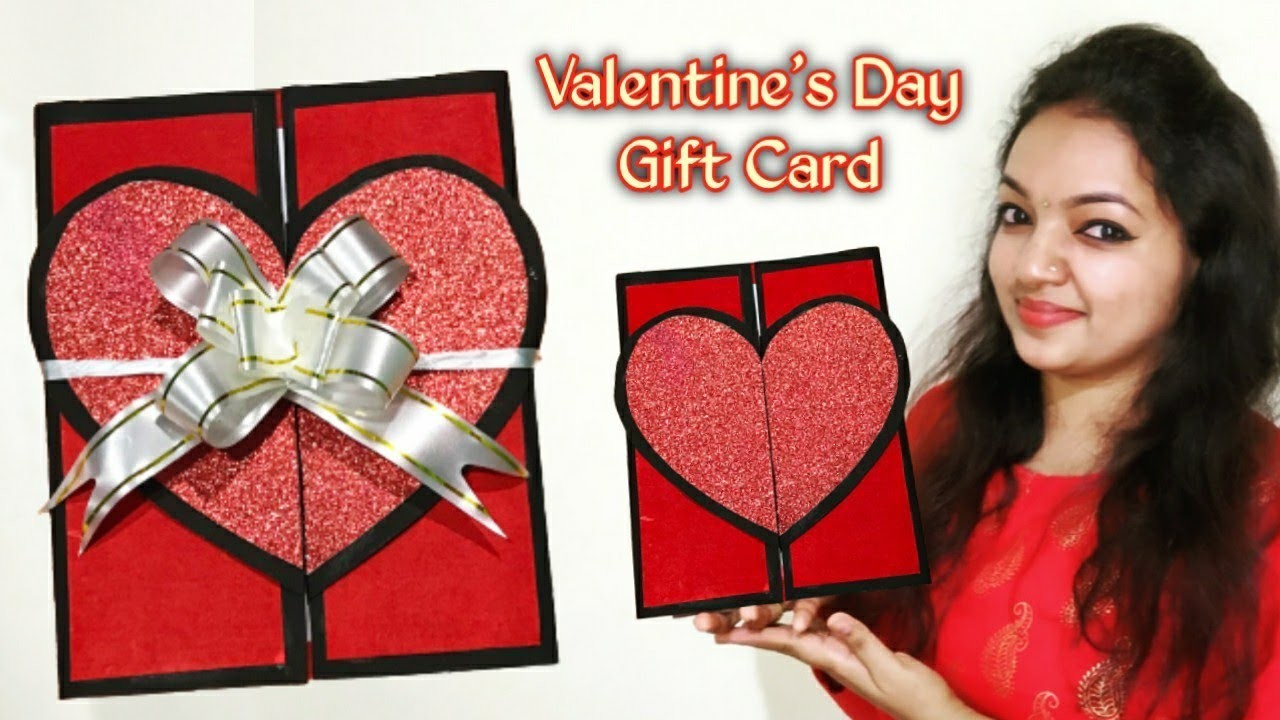 Beautiful handmade Valentine's day card idea | Valentine's day gift idea | Valentine Card| DIY card