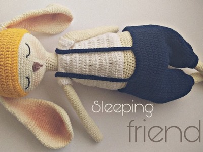 |Masterclass| Bunny amigurumi.Amigurumi dovşan necə toxunur|Knitting| Tavşan uyku arkadaşı örme