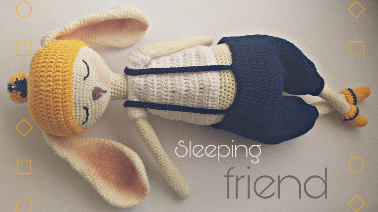 |Masterclass| Bunny amigurumi.Amigurumi dovşan necə toxunur|Knitting| Tavşan uyku arkadaşı örme