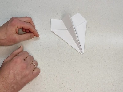 Origami. How to make a Paper Plane.Как сделать бумажный самолётик.Як зробити паперовий літачок
