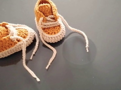 Häkeln crochet Baby sneakers