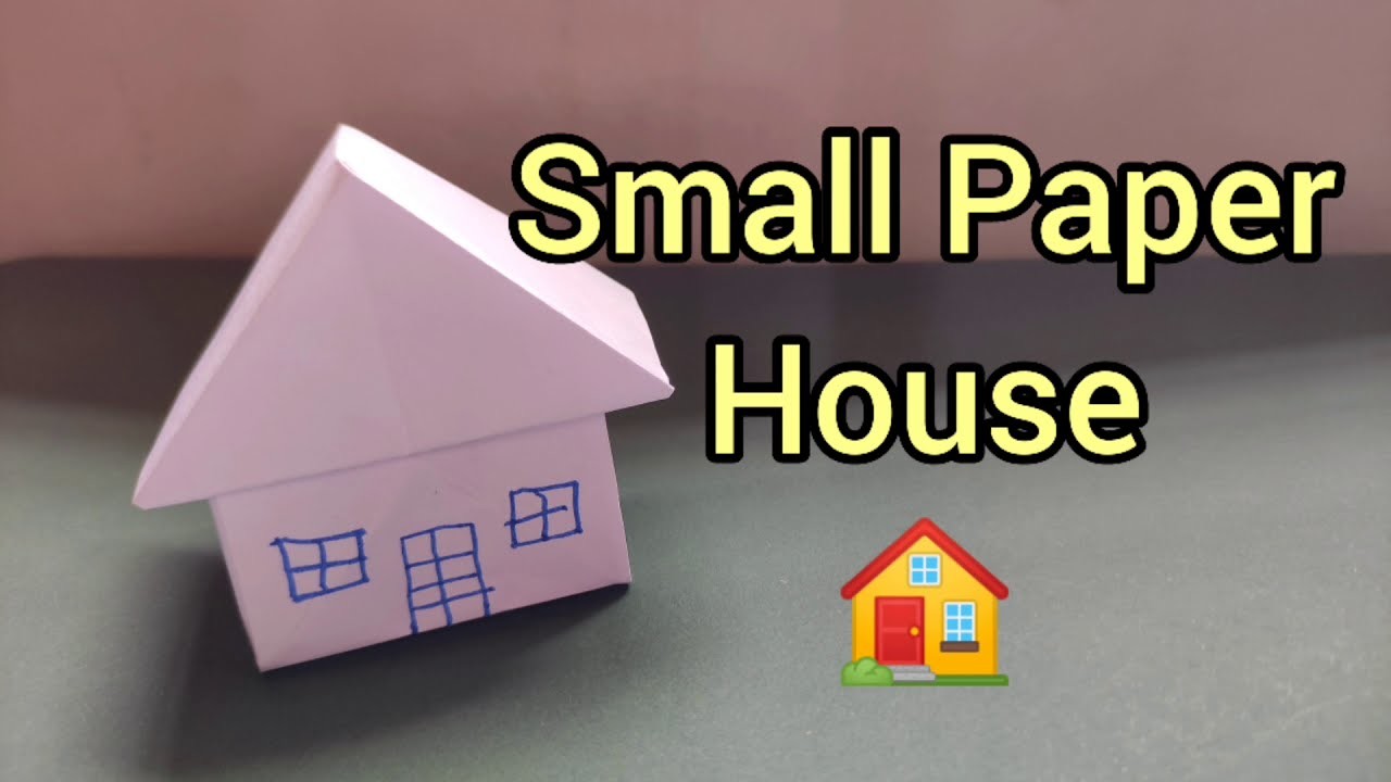 How to make Paper House | DIY Paper House | Paper House Origami | Paper House Craft