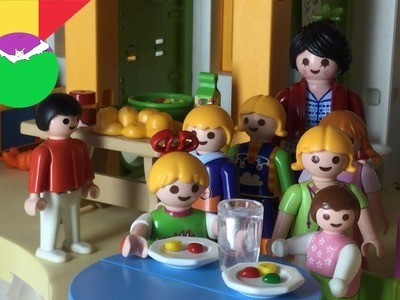 Playmobil filmpje Vlaams Het gemeenschappelijk Ontbijt - Familie Geys