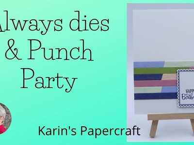 Always Dies & Punch Party Birthday Card made with Stampin' Up! Products