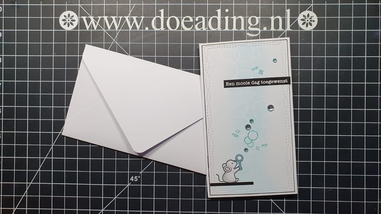 Doe@ding FB live mini slimline envelop  met Petra