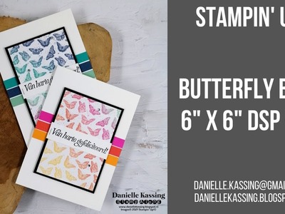 Stampin' Up! Butterfly Bijou card Sketch - NL
