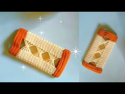 Beginners Friendly Crochet Mobile Case || Mobile phone Pouch || Cellphone Wallet Cover
