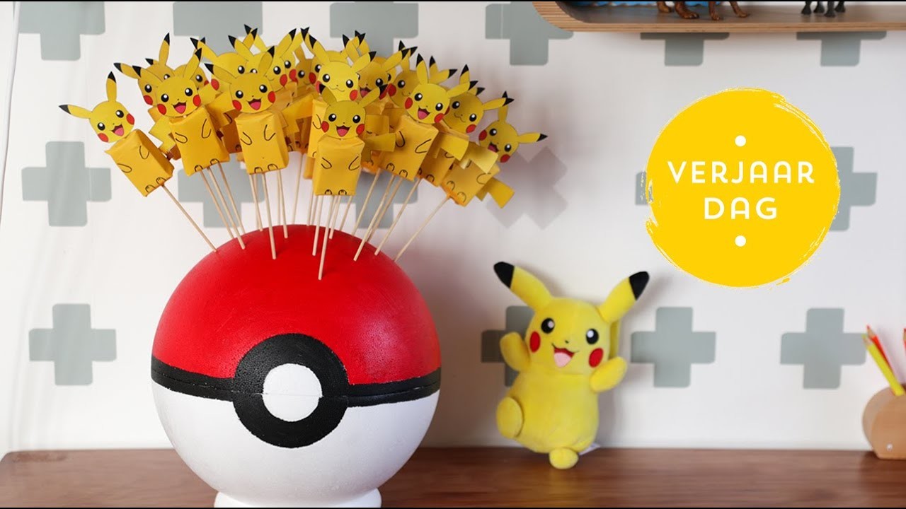 Pokémon traktatie | Pikachu’s maken met snoep én een uitdeelcadeautje
