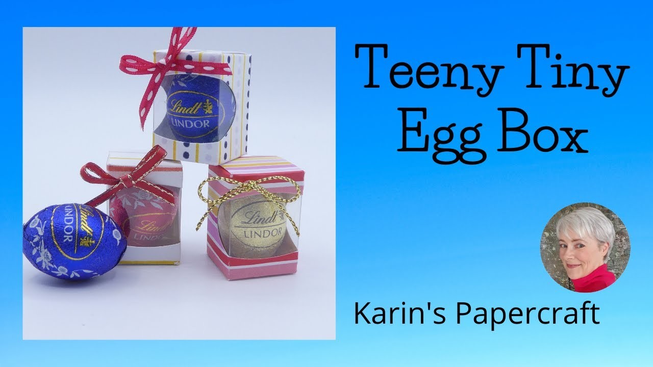 Teeny Tiny Egg Box  made with Stampin' Up! Products