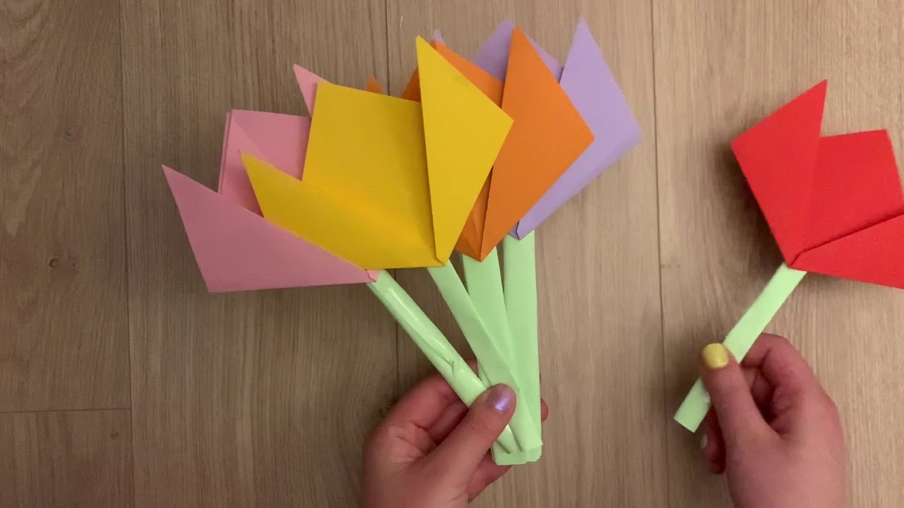 Tussenweek activiteit - origami vouwen met juf Nikki - Kinderparadijs Meidoorn