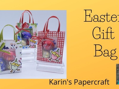 Easter Gift Bag made with Stampin' Up! Products