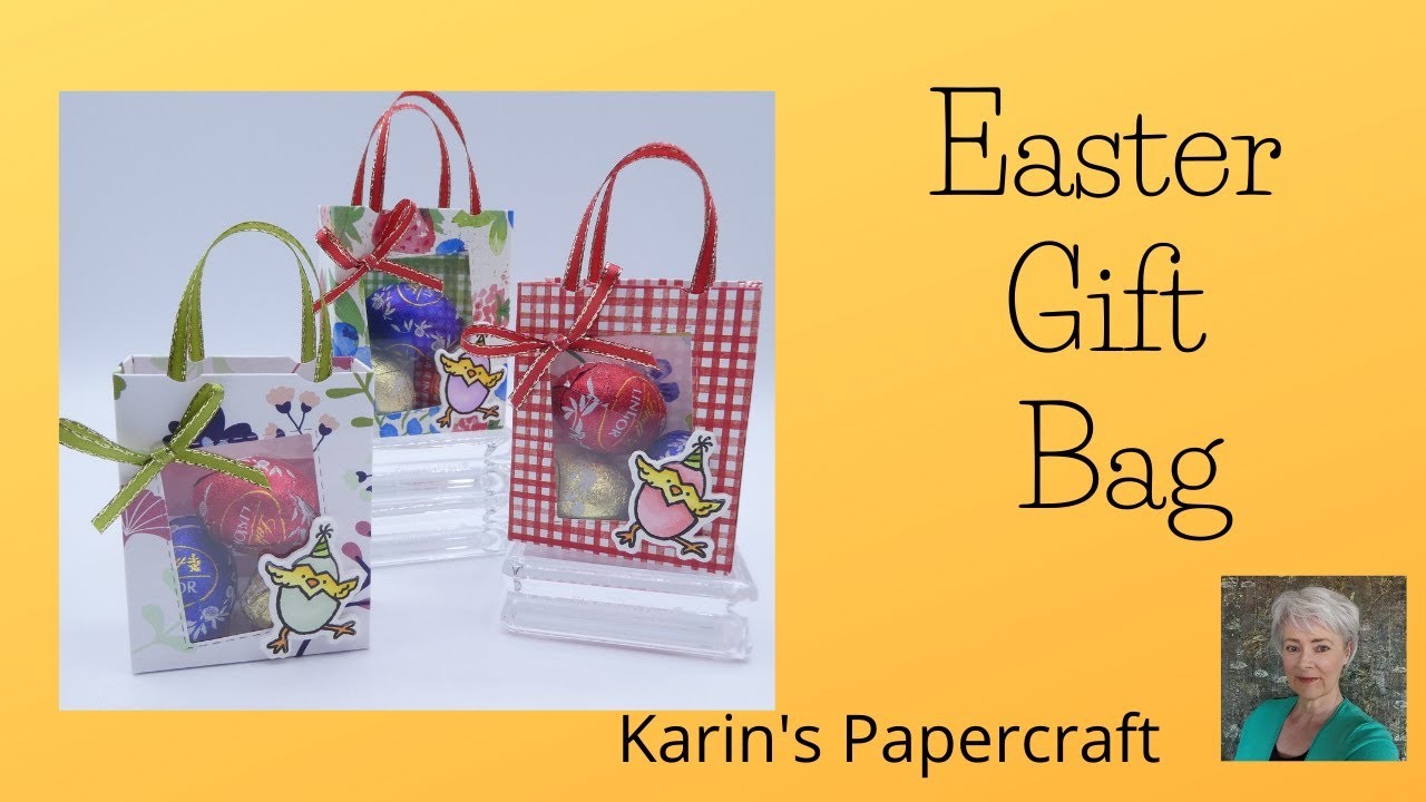 Easter Gift Bag made with Stampin' Up! Products