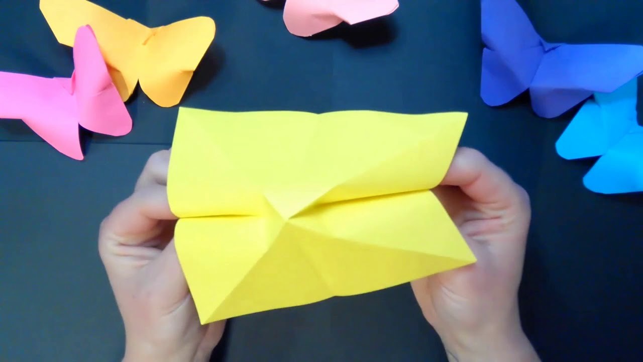 Origami Butterfly(Difficulty: Medium)