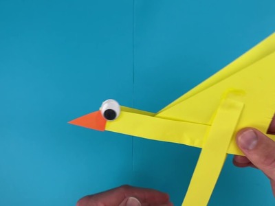 Vliegende vogel knutselen met meester Sander - instructievideo’s