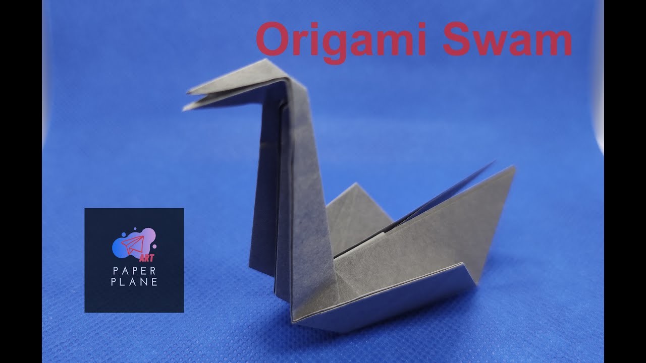 Easy Origami Swan -Paper Plane Art