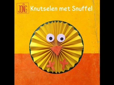 Paaskuiken knutselen met Snuffel