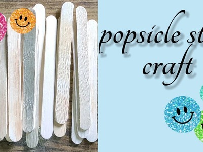 Popsicle stick craft ideas| diy home decor idea| craft with ice cream stick.