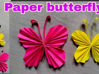 Butterfly's Easy paper butterfly's paper crafts