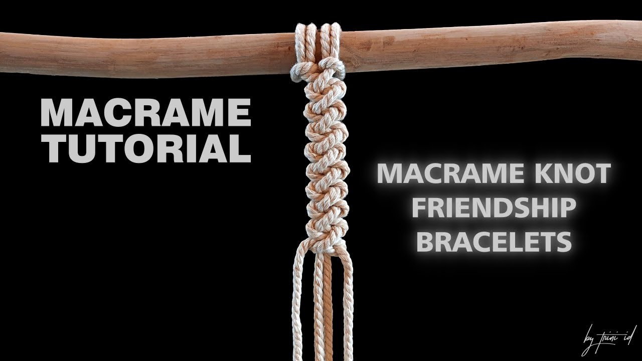 #Shorts Macrame Knot Friendship Bracelet