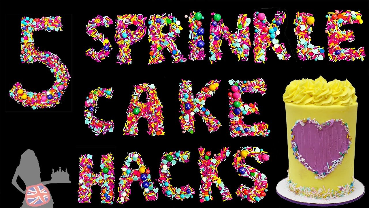 5 Sprinkle Cake Hacks