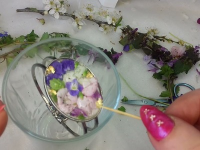 Flowers bracelet .????DIY .Spring !