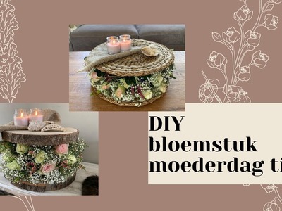 DIY bloemstuk (moederdag tip ) ~ huisje boompje beestje #4