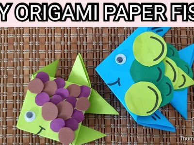 DIY Origami Paper Fish