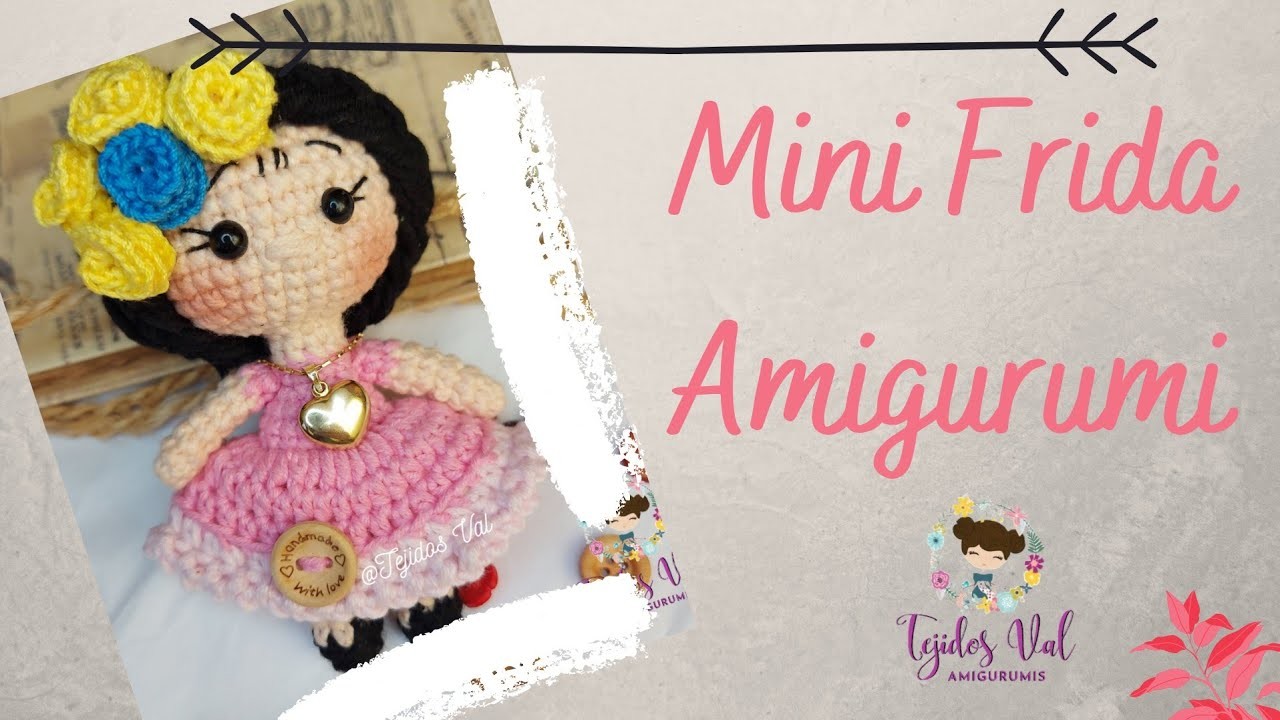 Mini Frida amigurumi || Paso a paso