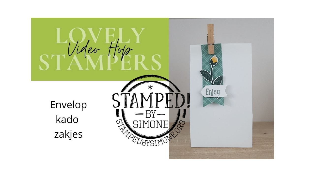 Stampin' Up! - Envelop kadozakjes met vrolijke viooltjes