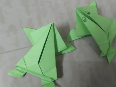 EASY DIY PAPER FOLDING ????FROG