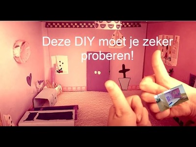 DIY: maak een schatig kartone huisje???????? #7