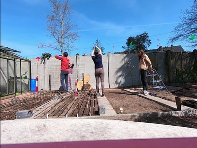 Een windvanger maken voor in de tuin.