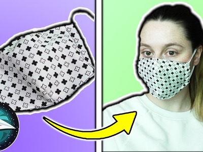 Mondkapje naaien handleiding  Beschermend masker zelf maken Makkelijk Gratis naaipatroon