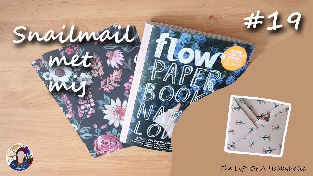 Snailmail maken met de flow book - Snailmail met mij #19