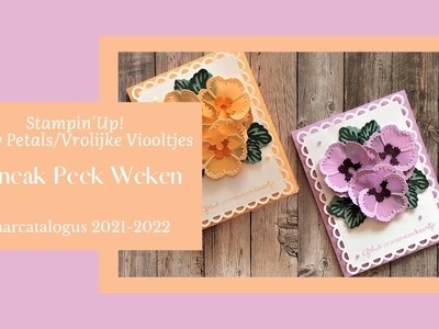 Stampin'Up! Pancy Petals.Vrolijke Viooltjes