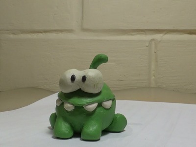 Ам Ням из пластилина. Om Nom plasticine. Cut the rope.