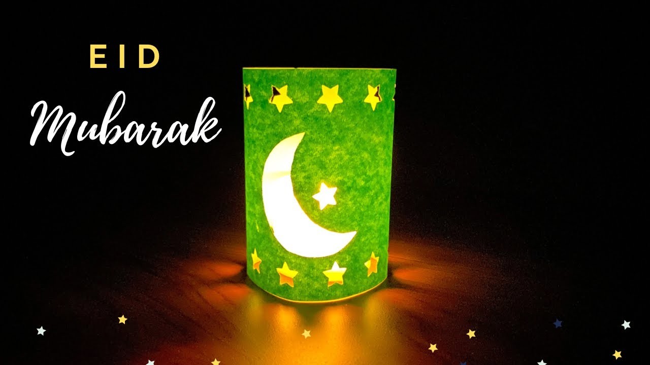 Easy EID Paper Lantern | EID Mubarak Special Craft | DIY Paper Lantern #eidcrafts #eidmubarak