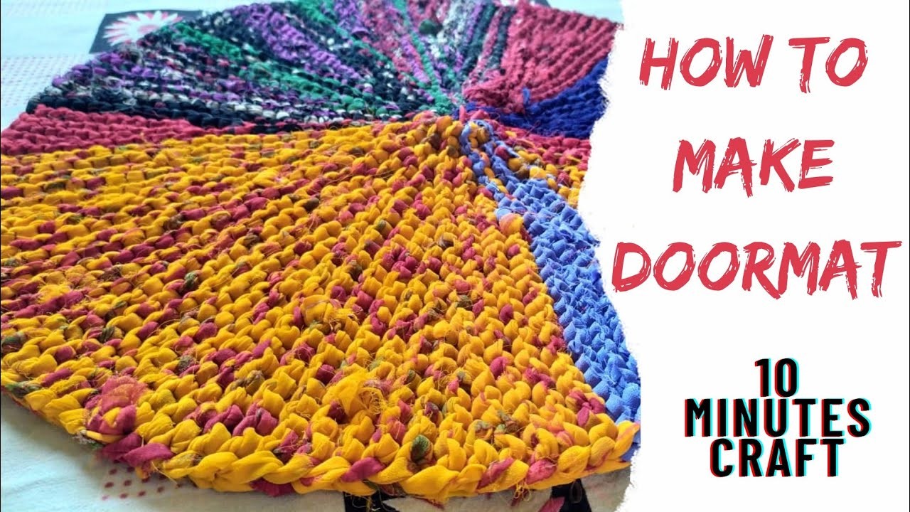 Handmade Doormat| DIY | 10 Minutes | Reena Singh