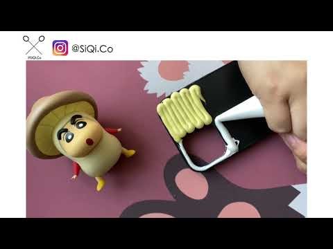 DIY Decoden Phone Case 手机壳制作 | 奶油胶手机壳蜡笔小新系列 5 DIY Decoden Phone Case Crayon Shin Chan Series 5