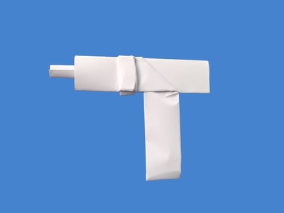 কাগজের বন্দুক || How to make a UZI Gun (Origami) || Easy Origami || Tutorial-519