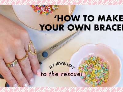 ZELF armbandjes maken!. DIY bracelet tutorial