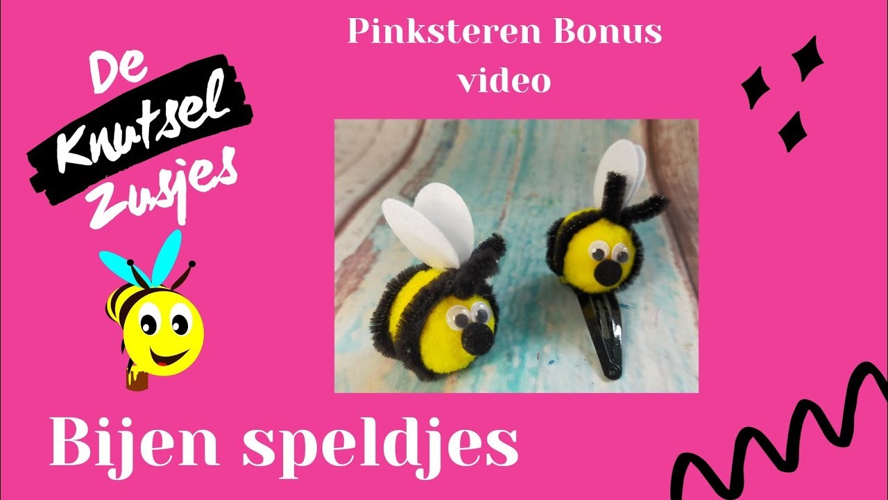 Pinksteren Bonus Video Bijen Haarspeldjes