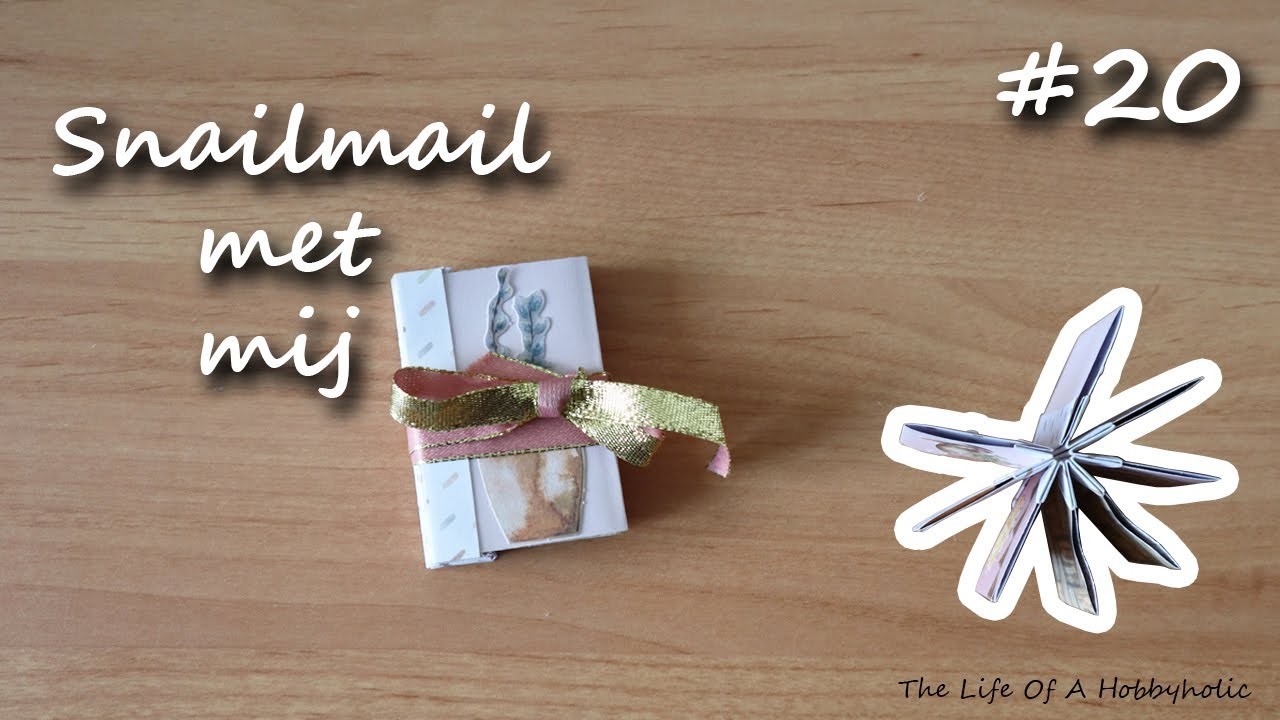 Snailmail maken met papierblok van action - Snailmail met mij #20