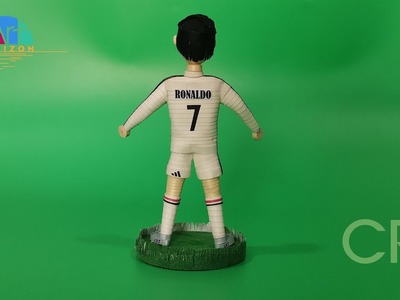 Cristiano Ronaldo by paper Quilling || Paper Art