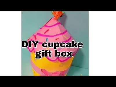DIY cupcake gift box | cupcake gift box  #shorts