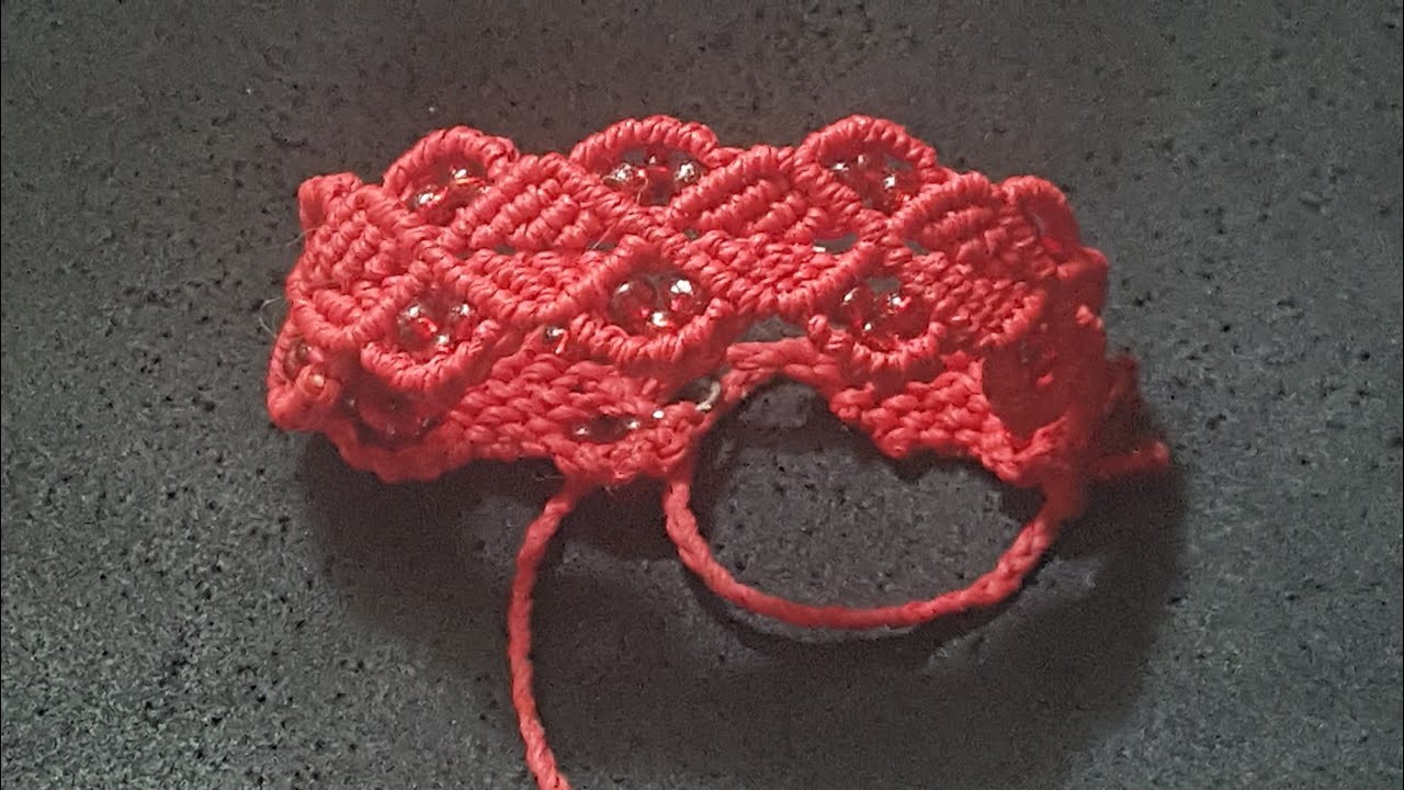 DIY RED Bracelet #70